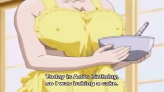 Big Boobs Anime Mother Swallows Cum