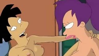 Futurama Hentai – Hand-to-pussy training