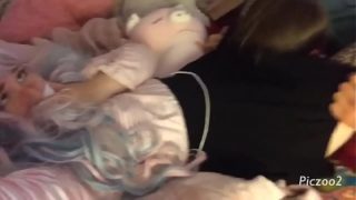 guy licks pussy anime girl and she cums