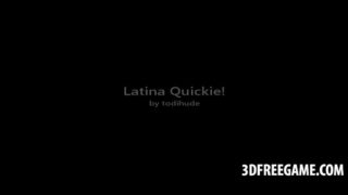 Lanina whore gets fucked doggystyle in 3D