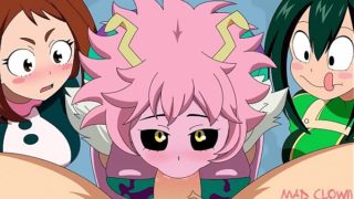 My Hero Academia Mina Blows Hard Cock