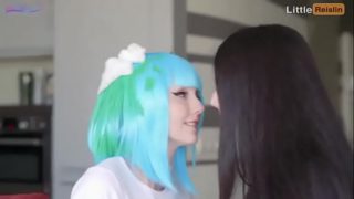 Cosplay Lésbico Incrível;buraco Negro Fodendo a Terra