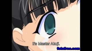 Three naked hentai girls with strap on dildo