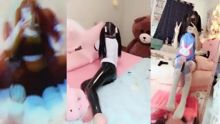 Young Teen Tiktok Girl likes to show her footjob skills