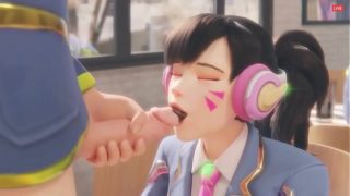Overwatch’s D.Va Tricked Into Licking a Cock (HentaiSpark.com)