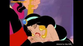 Arabian Nights – Princess Jasmine fucked by bad wizard