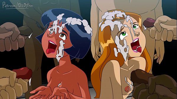 2 teens hardfucked on gang bang (Sam & Alex Totally spies!) - Anime XXX