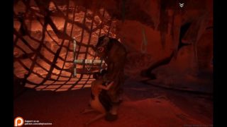 wild life game 3d minotaur sex two human woman slaves dungeon