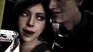 Leon finalmente perdendo o cabaço comendo a bunda da Ada