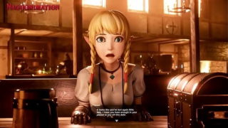 fuck Elf,she just really wanted to win the Gambler’s chest(the legend of zelda) 3D animation