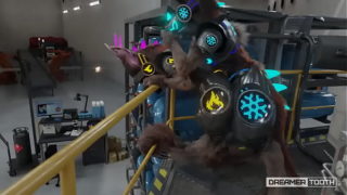 SYNTHETIC LOVE – PROTOGEN FURRY FILM [MATING PRESS] [COWGIRL] [POWER PLAY] by Dreamertooth