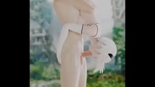 YORHA BLOWJOB (BEWYX)) 10 min