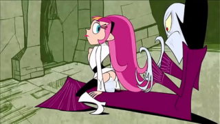 Cartoon fucking the bad guy