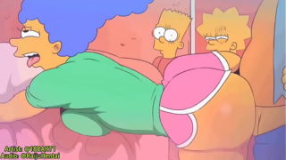 Fodendo a mãe do bart Simpson