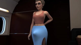 H0T 3D P0RN – futa dickgirl fucks sexy stewardess (ENG Voices)