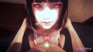 Naruto Hentai 3D – Hinata Titjob, Blowjob & Fucked by a big Dick