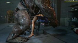 Mass Effect females getting fucked hard by grotesque 3D Monsters – Compilation