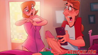 Sending nude photos to her husband – The Naughty Home Animation – Title 02