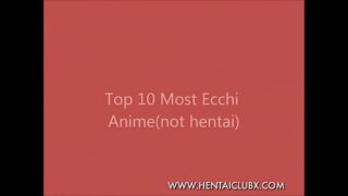 nude  Top 10 Most Ecchi Animes 2012 July ecchi