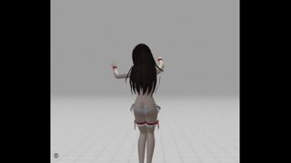 Cute Anime girl strip tease | Hentai