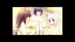 NEKOPARA HENTAI GAME: ALL SCENES. SERIES #8. TRY NOT CUM WITH ME