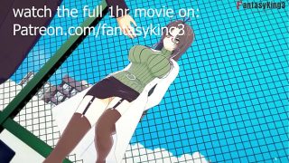 Shinmai Maou NTR Testament | Mio Naruse and Chisato Hasegawa Love traingle Hentai NTR