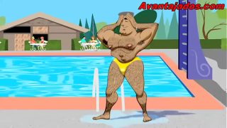 Animação com Dr. Putão no Clube de Homens