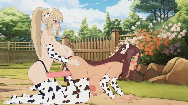 16:9_aspect_ratio animation cg_art cow dialogue dinotonte game game_cg gif hentai high_resolution lactation lactose large_filesize lustscupid playable salive video videogame