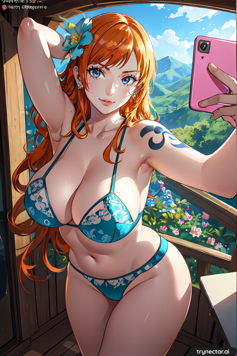 ai_generated aiart anime hentai nami nami_(one_piece) one_piece trynectar.ai