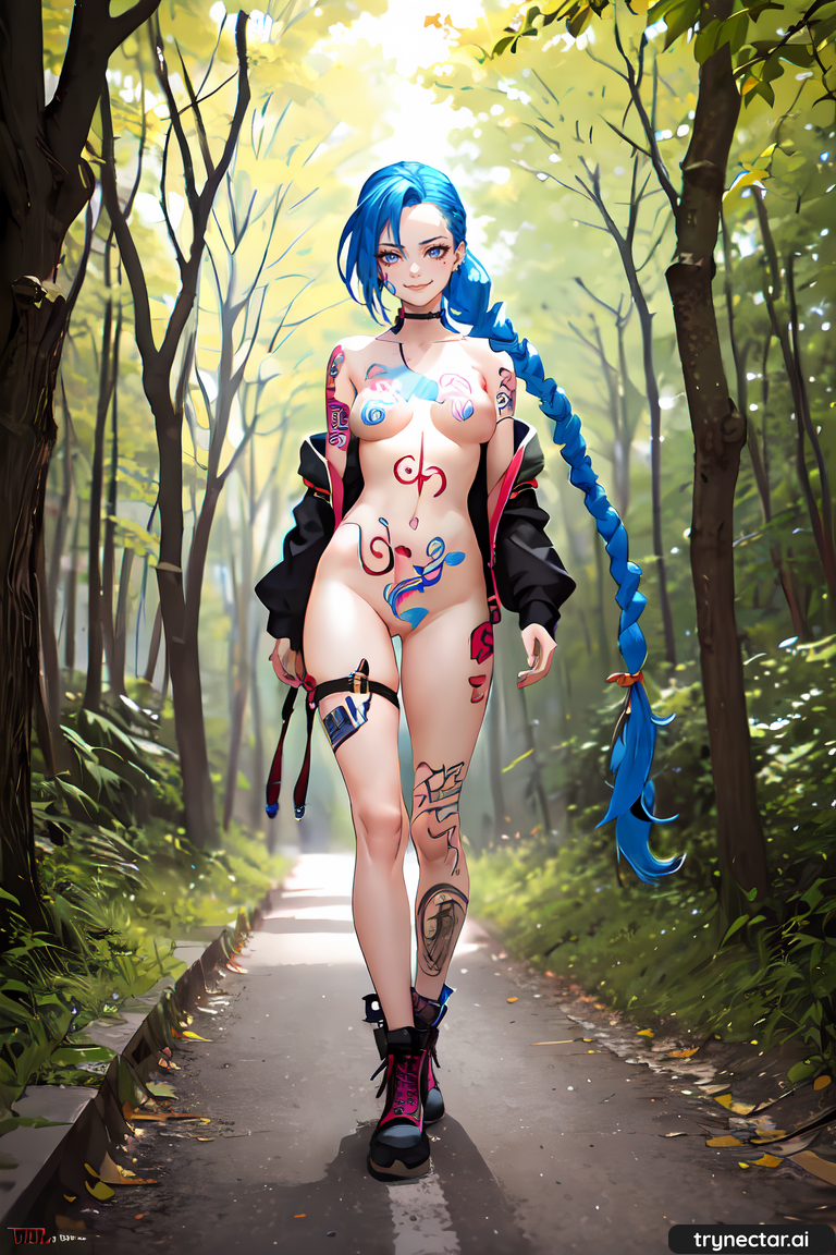 Anime – ai generated aigeneratedp anime female only forest