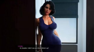 MILF SITY (episode 1): Sexy Milf Linda Is No Longer Aroused By An Old Fat Husband With A Flaccid Penis. Now She Dreams Of Her Stepson’s Big Hard Cock / 3D Game / 3D Toons / Comic / Visual Novel
