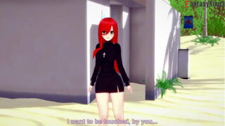 Parasoul Bikini footwork & Blowjob | 1 | SkullGirls | Full & Full POV on Sheer & PTRN: Fantasyking3