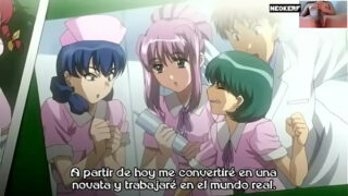 Hermosas y cachondas enfermeras se dejan follar por el acosador del hospital | Anime Nanase Ren parte 1 HENTAI SIN CENSURA