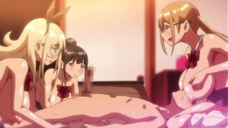 Estudiantes tienen una orgia en su primera vez – Masturbandome con hentai BOKU NI KAREM 2