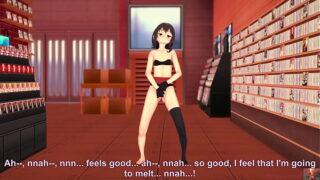 19-Year-Old Megumin Cosplayer Explores Herself in a Sensual Show