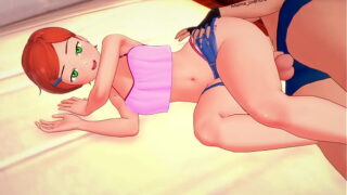 la pervertida Gwen quiere follar (hentai 3D)  (versión adulta)