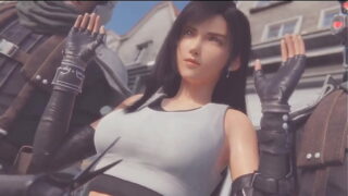 tifa strips final fantasy