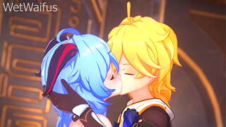 Ganyu and Aether Intimate Sex Compilation – Genshin Impact Hentai