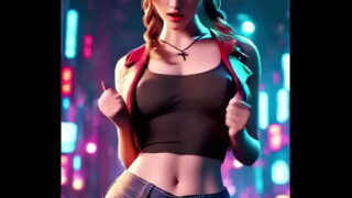 Aerith’s Cheerful Dance (Sistar – Shake It) | FF7 | 3D Dance | AI Generated Uncensored Hentai