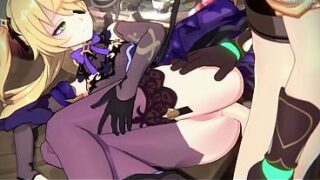 Fischl Side Missionary – – Genshin Impact Hentai Animation