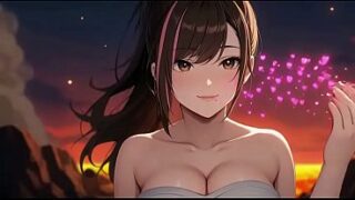 Busty Hentai Brat Fucks On A Volcano